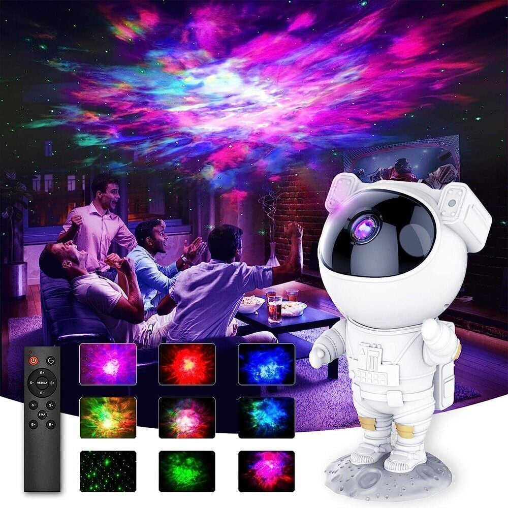 Astronaut Projector Galaxy Starry Sky Night Light Ocean Star LED Lamp Remote