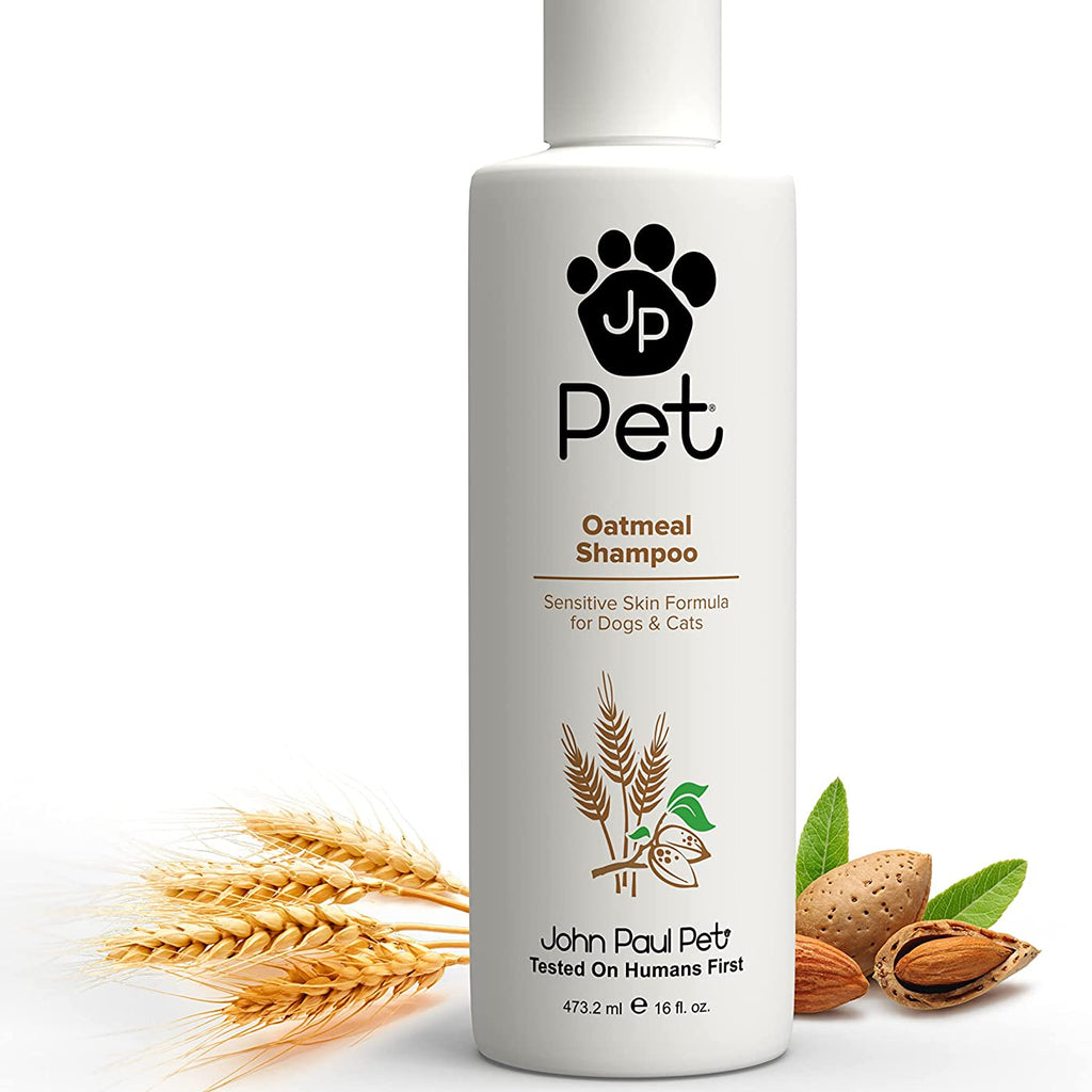 Oatmeal Shampoo - Grooming for Dogs and Cats, Soothe Sensitive Skin Formula with Aloe for Itchy Dryness for Pets, Ph Balanced, Cruelty Free, Paraben Free, Made in USA